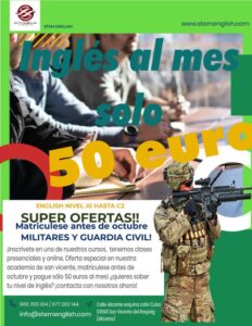 STEM ENGLISH PARA SLP MILITARES